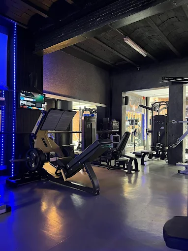 Zona de màquines de musculació